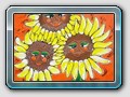 Sonnenblumen, 50 x 50 cm